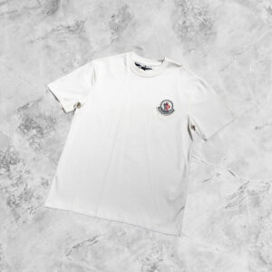 White Moncler Pharelle Logo t-shirt