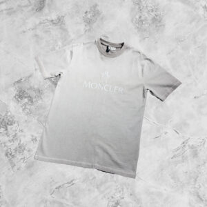 Grey Moncler Text t-shirt