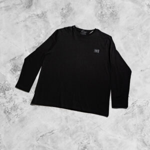 DG Black Graphic logo Crew Neck