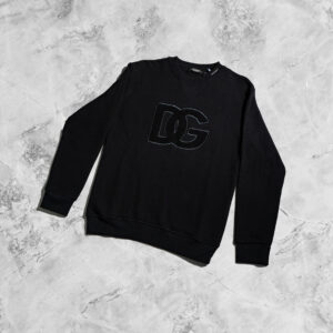 DG Black Text Crew Neck