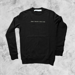 OFF-WHITE COLLECTION NAME 2013 LONG SLEEVE TOP BLACK