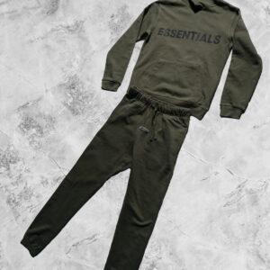 Essentials Tracksuit Olive green
