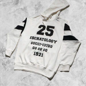 Gucci white and black hoodie