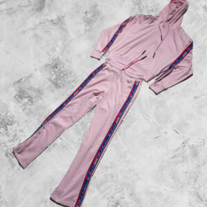 Off white tracksuit Pink