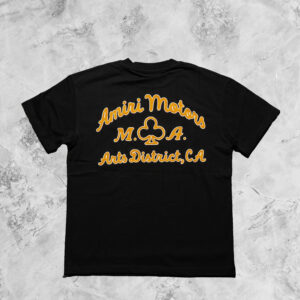 AMIRI SHORT SLEEVE T-SHIRT BLACK