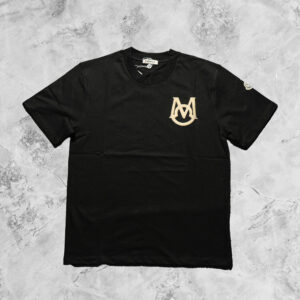 MONCLER SHORT SLEEVE T-SHIRT IN BLACK
