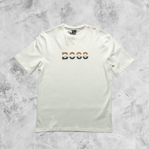 BOSS SHORT SLEEVE T-SHIRT WHITE