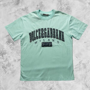 D&G SHORT SLEEVE T-SHIRT LIGHT BLUE