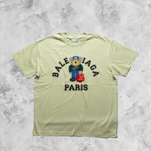 BALENCIAGA PARIS SHORT SLEEVE T-SHIRT WHITE