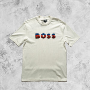 BOSS SHORT SLEEVE T-SHIRT WHITE