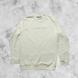 OFF WHITE LONG SLEEVE T-SHIRT WHITE