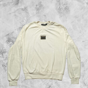 D&G LONG SLEEVE TOP WHITE
