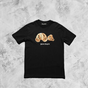 PALM ANGELS SHORT SLEEVE T-SHIRT IN BLACK