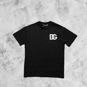 D&G SHORT SLEEVE T-SHIRT IN BLACK