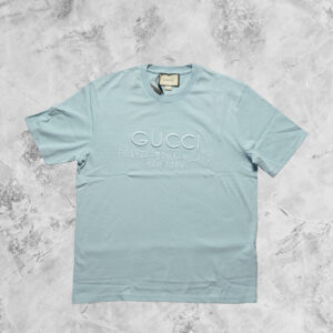 GUCCI SHORT SLEEVE T-SHIRT LIGHT BLUE