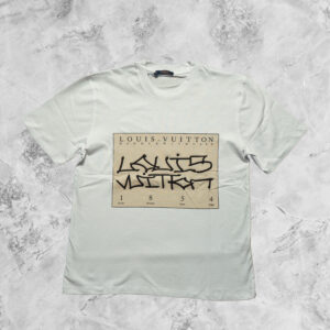 LOUIS VUITTON T-SHIRT WHITE & CREAM